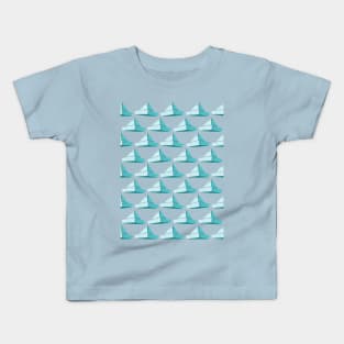 Paper Hats Pattern Kids T-Shirt